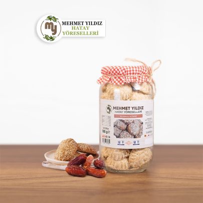500 gramlık pakette hurmalı Hatay kömbesi.