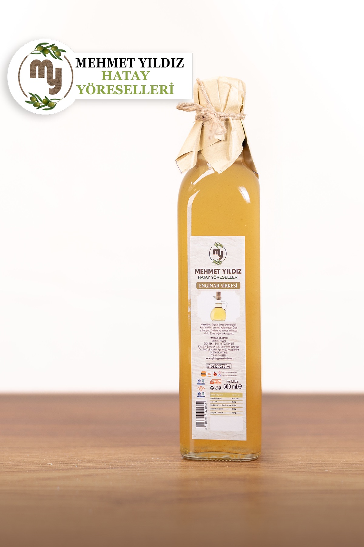 Enginar Sirkesi 500ml
